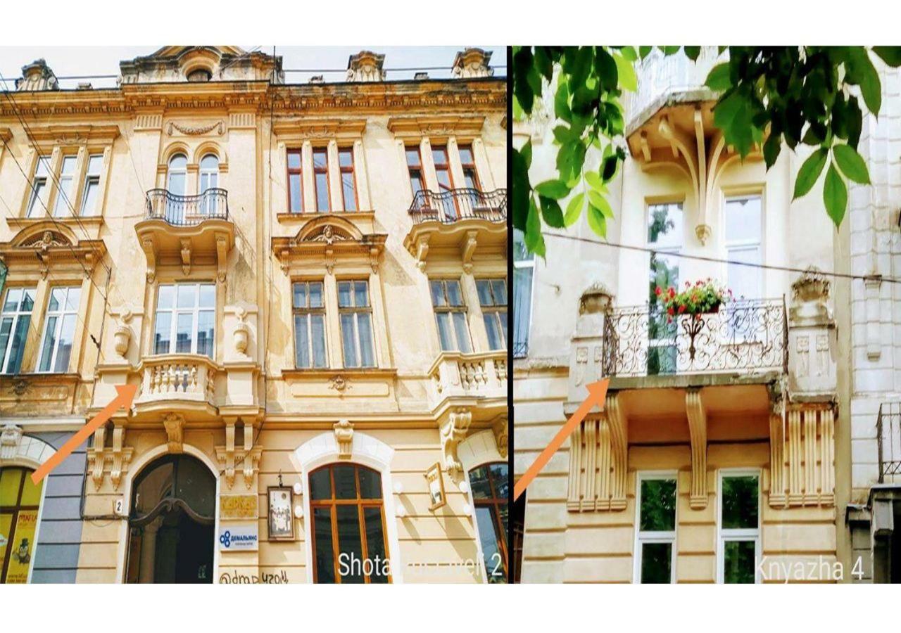 Family Apartments In Lviv Center With Balcony Kültér fotó